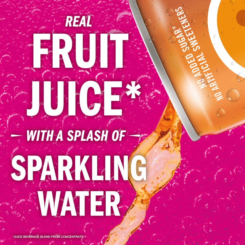 Izze Sparkling Juice, 4 Flavor Variety Pack, 8.4 Fl Oz (24 Count) - Image 3
